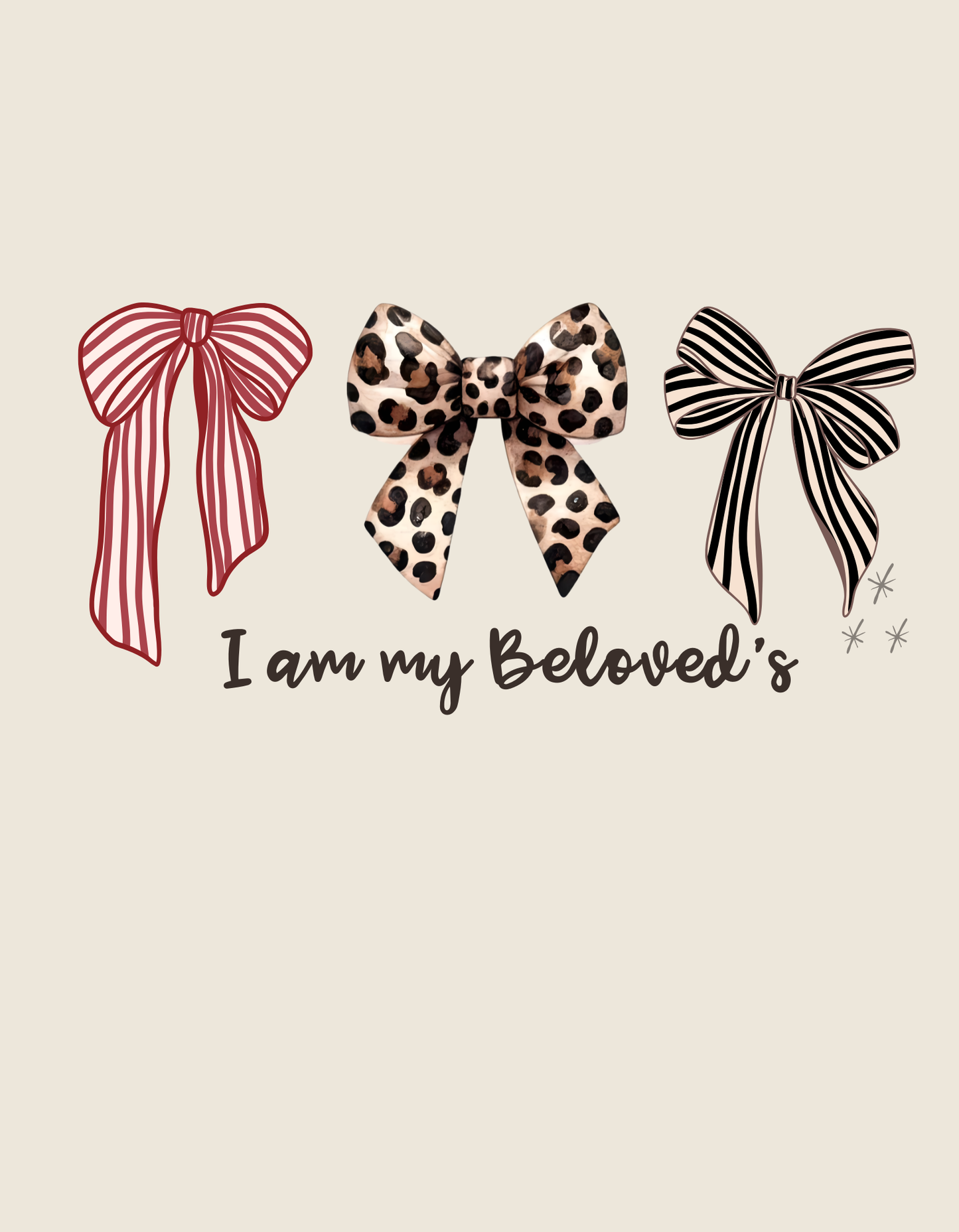 🎀 I AM MY BELOVED’S

(Back: “and He is mine” – Song of Solomon 2:16)
Part of the SEALED IN THE LOVE collection