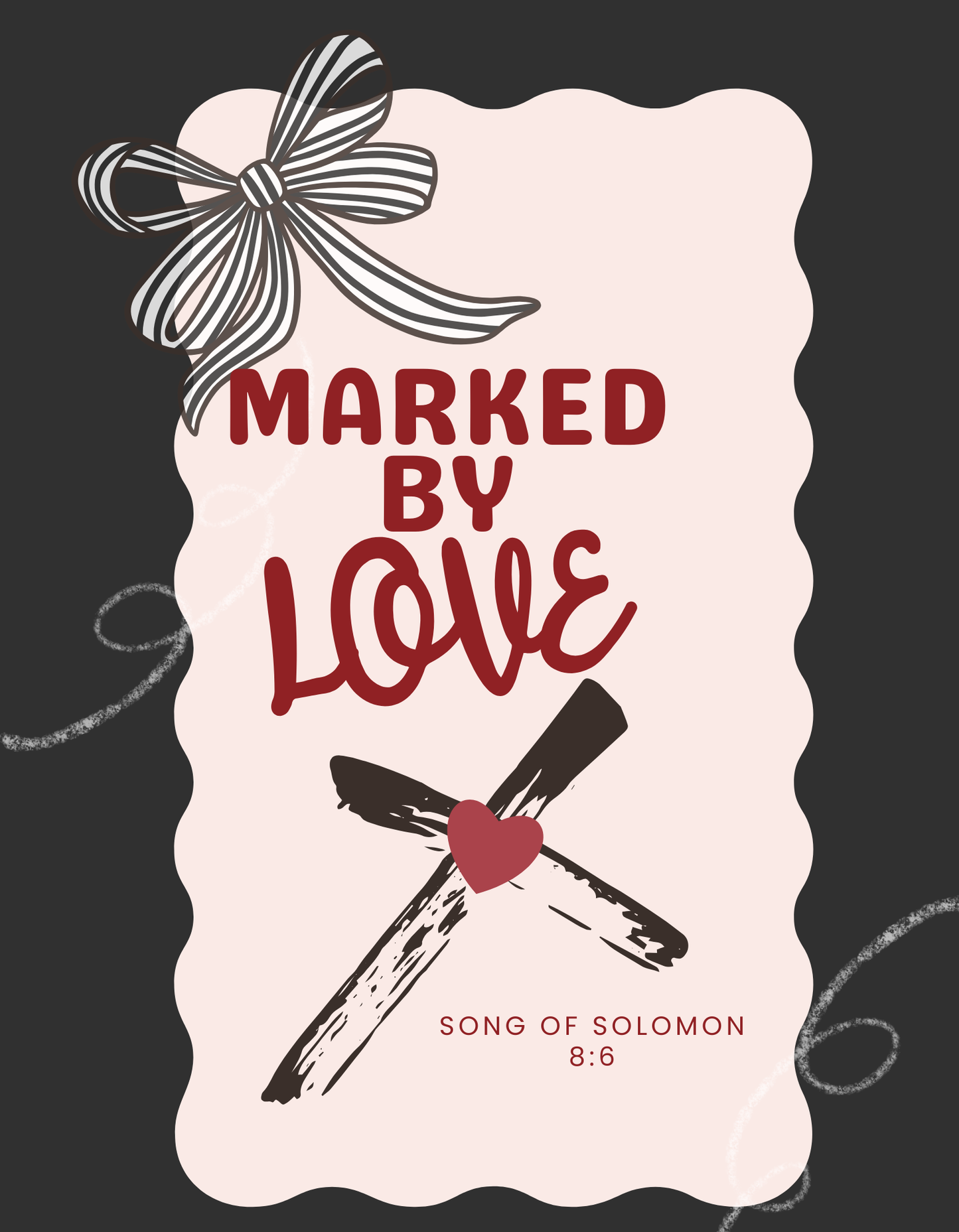 🖤 MARKED BY LOVE

(Song of Solomon 8:6)
Part of the SEALED IN THE LOVE collection