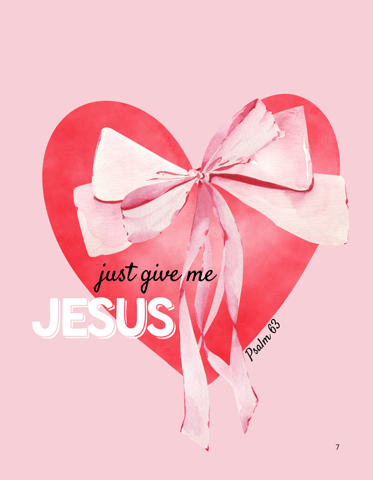 Just Give Me Jesus Heart Tee