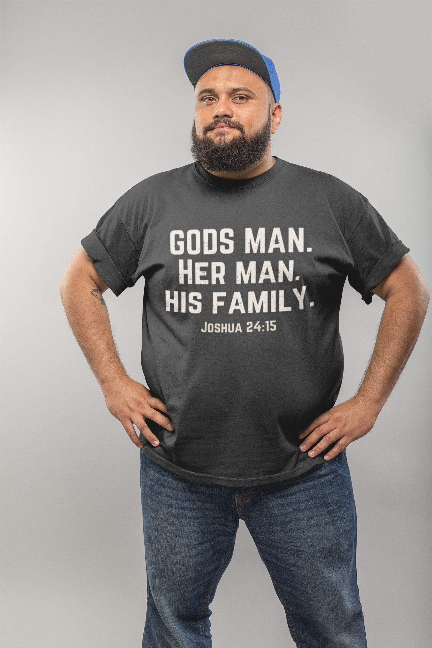 Gods Man. Her Man. His Family