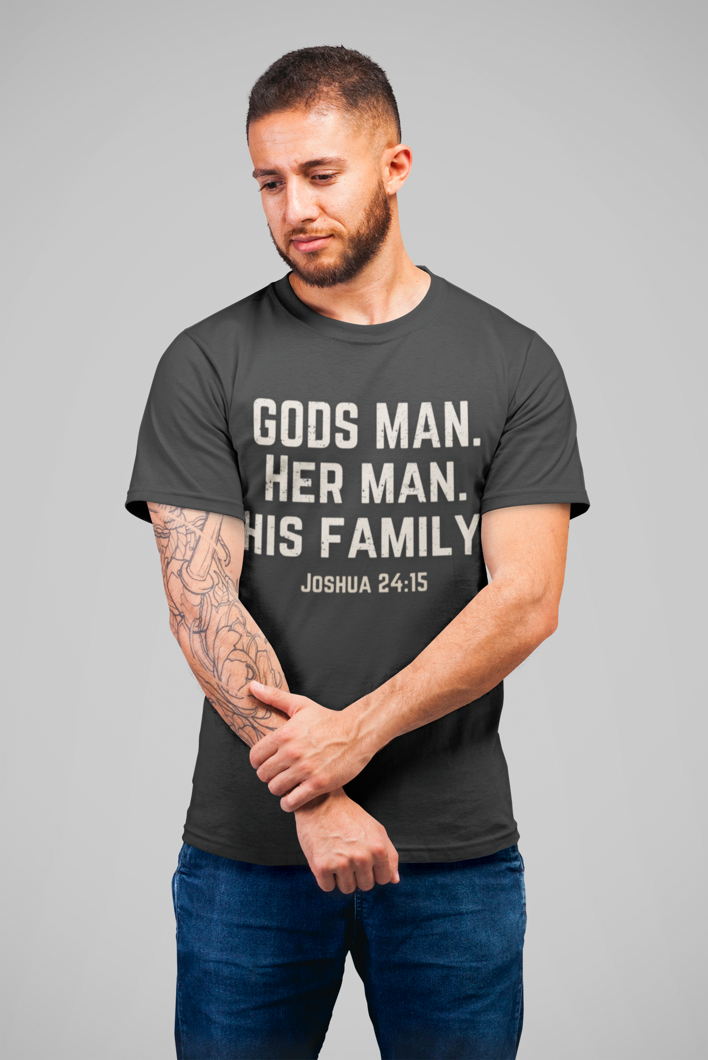 Gods Man. Her Man. His Family